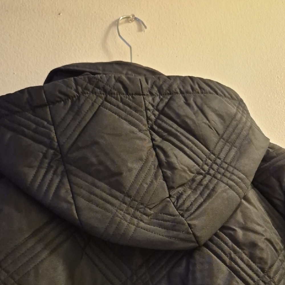 Jones New York Women's Dark Gray Puffer Jacket - Picture 8 of 9